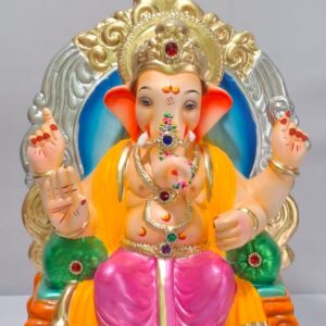 Lalbaug Cha Raja-Metallic Pink(C1-38)