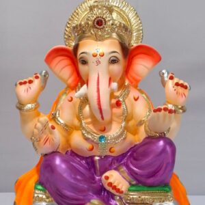 Varadhasta Furniture Ganesh-Metallic Purple(C1-39)