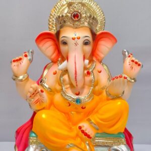 Varadhasta Furniture Ganesh-Golden Yellow(C1-40)