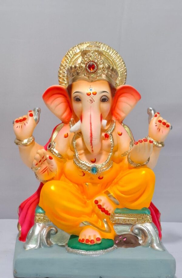 Varadhasta Furniture Ganesh-Golden Yellow(C1-40)