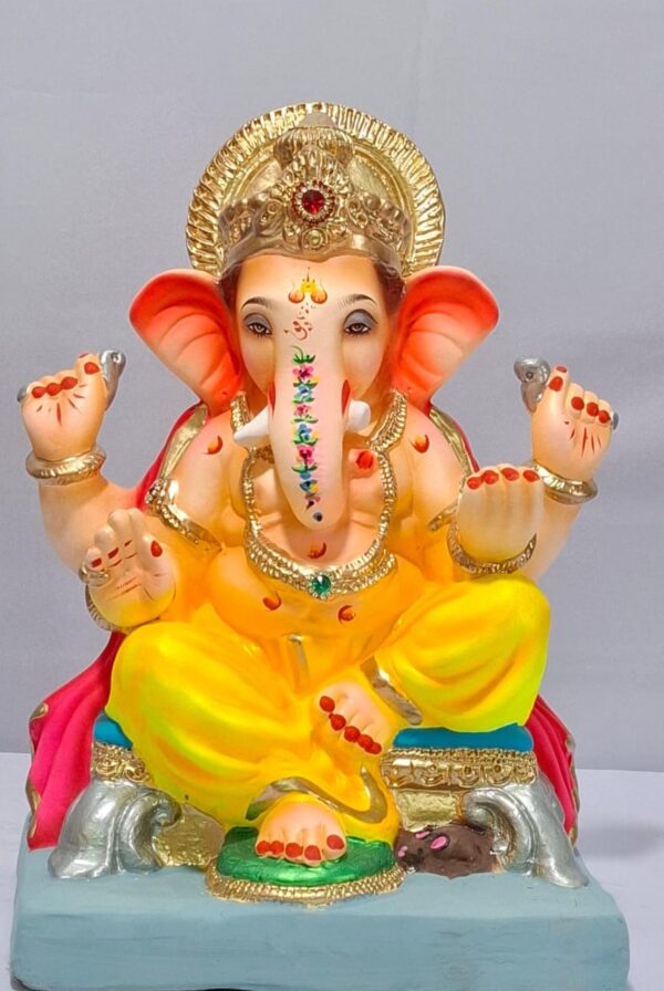 Varadhasta Furniture Ganesh-Yellow(C1-41)