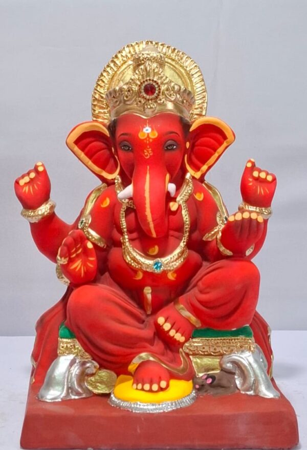 Varadhasta Furniture Ganesh-Sindoori(C1-43)