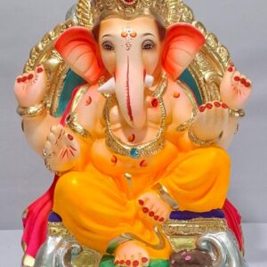 Varadhasta Furniture Ganesh-Golden Yellow(C1-44)