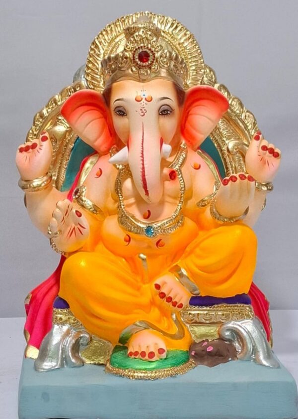 Varadhasta Furniture Ganesh-Golden Yellow(C1-44)