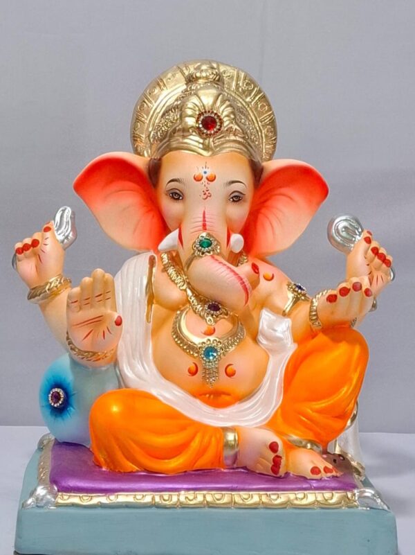 Peshvepose Ganesh-Orange(C1-50)