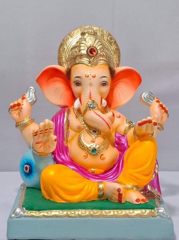 Peshvepose Ganesh-Golden Yellow(C1-51)