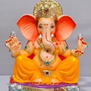 Shupkarna Titwala Ganesh-Golden Yellow(C1-55)
