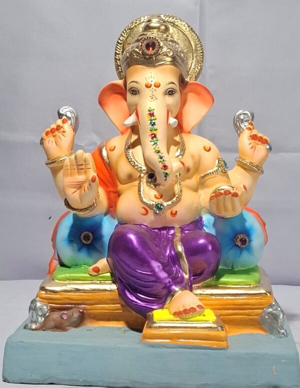 Double load Furniture Ganesh-Metallic Violet (C1-73)