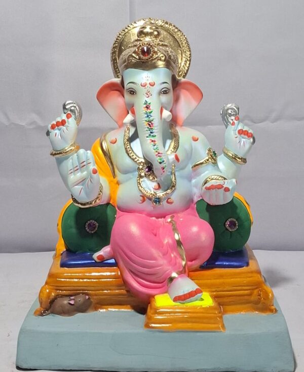 Double load Furniture Ganesh-Neel Varn-Pink (C1-74)