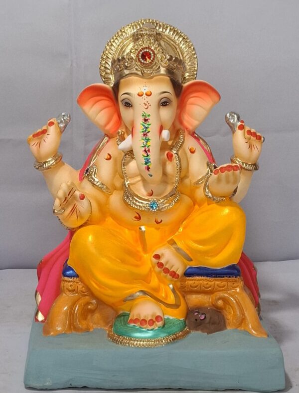 Varadhasta Ganesh furniture-Golden Yellow(C1-91)