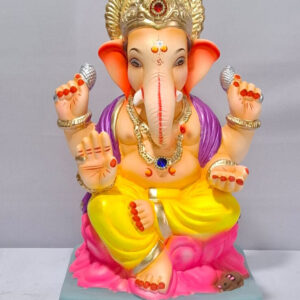 Varadhasta Lotus Ganesh-Yellow(C2-1)