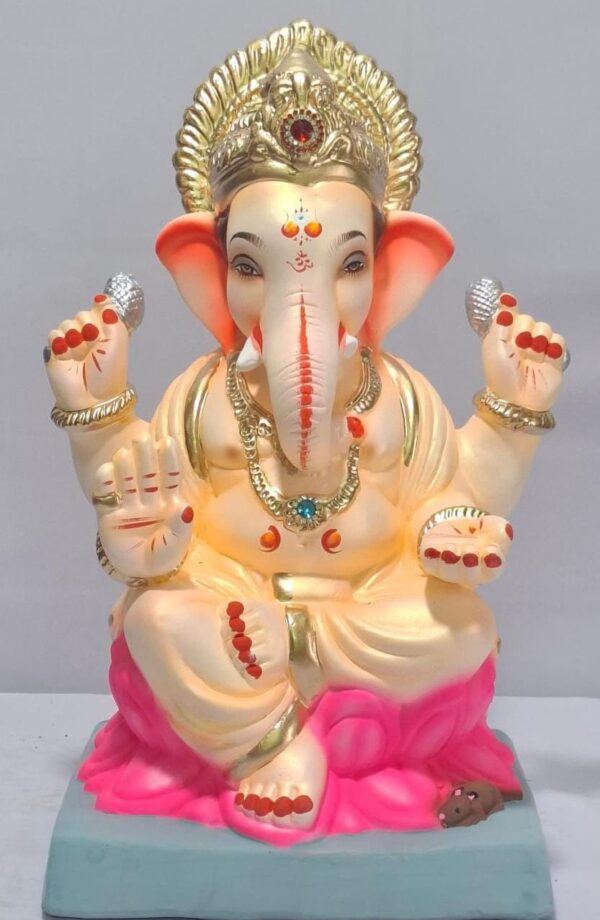 Varadhasta Lotus Ganesh-Cream(C2-21)