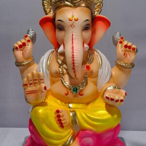 Varadhasta Lotus Ganesh-Yellow(C2-3)