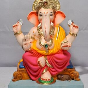 Varadhasta Ganesh -Dark Pink (C2-46)