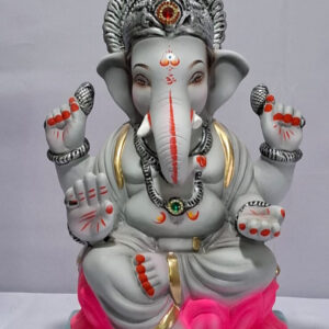 Varadhasta Lotus Ganesh-Grey Tone(C2-8)