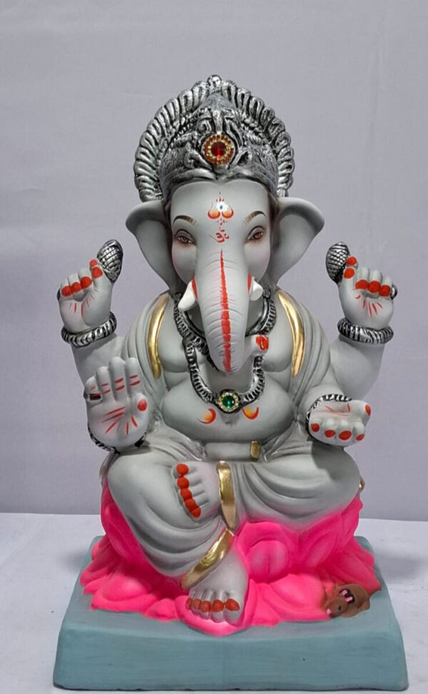 Varadhasta Lotus Ganesh-Grey Tone(C2-8)