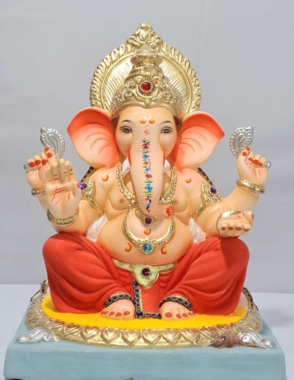 Titwala Ganesh Round Gadi-Red(C3-11)