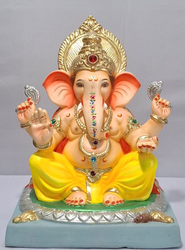 Titwala Ganesh Round Gadi-Yellow(C3-13)