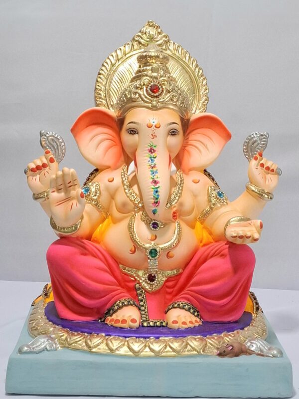 Titwala Ganesh Round Gadi-Dark Pink(C3-16)