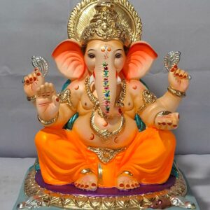 Titwala Ganesh Round Gadi-Orange(C3-28)