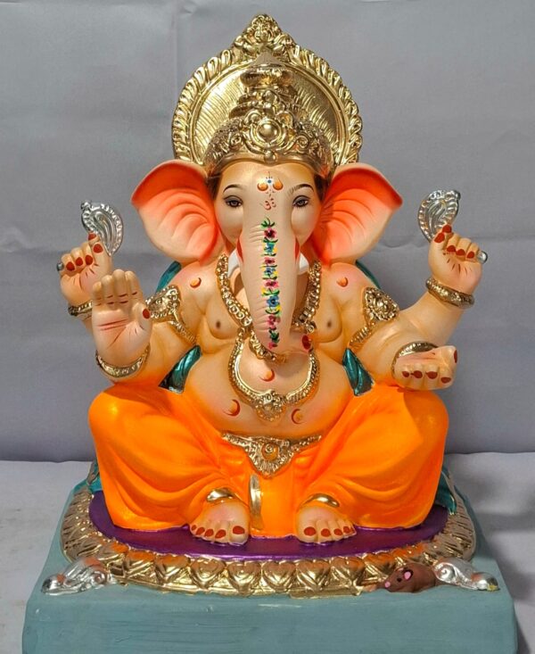Titwala Ganesh Round Gadi-Orange(C3-28)