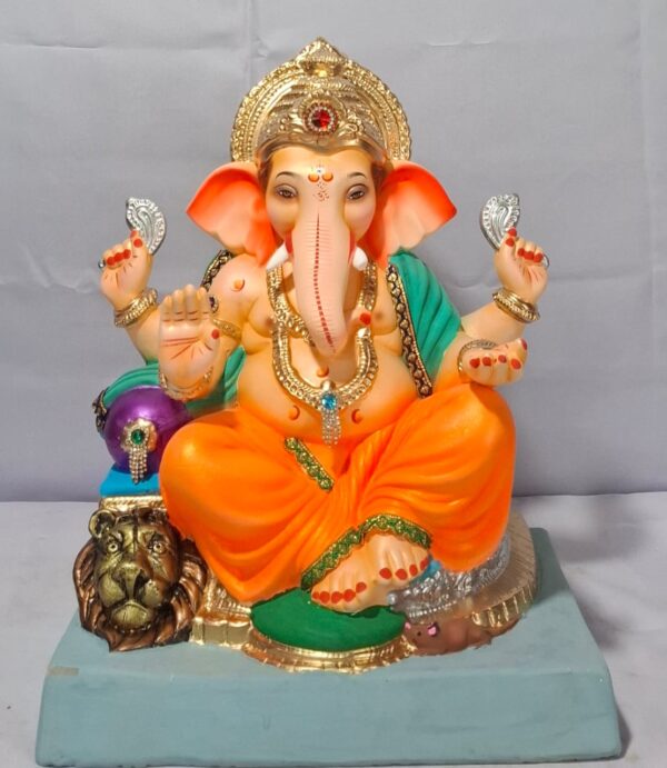 Lion Furniture single Load Ganesha-Orange(C3-35)