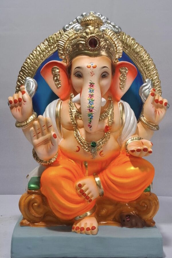 Varadhasta Ganesh Prabhaval-Orange(D1-33)