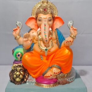 Ganesha on Lion Furniture-Orange(D1-34)