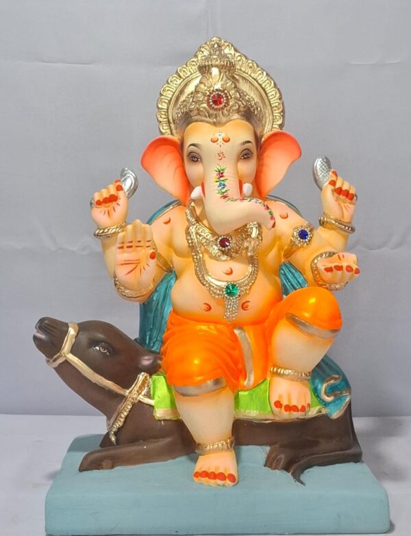 Mushak Ganesh-Golden Yellow(D1-55)