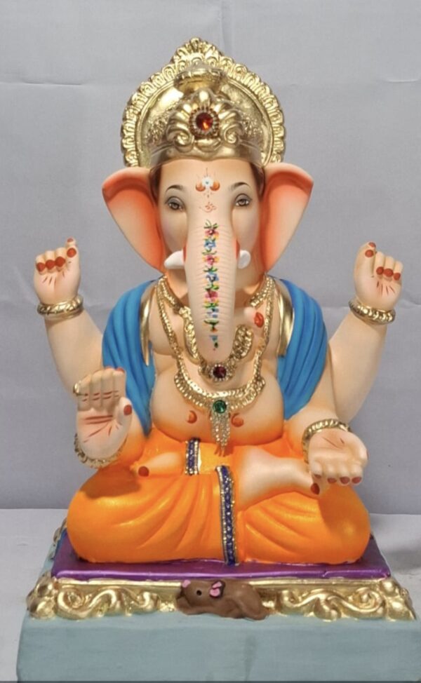 Padmasan Ganesh-Orange(D1-60)