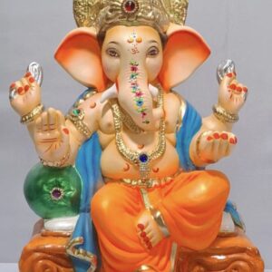 Single load Varadhasta Ganesh-Orange(D2-2)