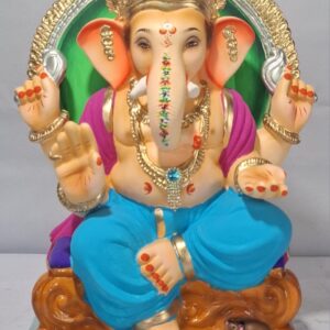 Varadhasta Ganesh with Prabhaval-Blue(D2-29)
