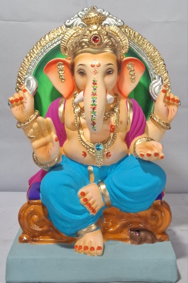 Varadhasta Ganesh with Prabhaval-Blue(D2-29)