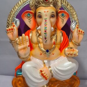 Varadhasta Ganesh with Prabhaval-White(D2-33)
