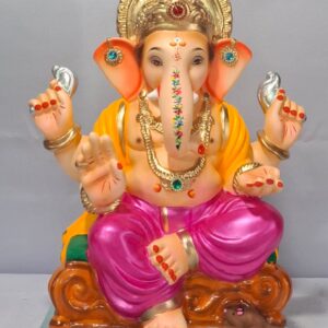 Varadhasta Ganesh-Metallic Pink(D2-34)