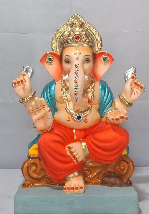 Varadhasta Ganesh-Orange(D2-35)