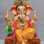 Single load Varadhasta Ganesh-Golden Yellow(D2-4)