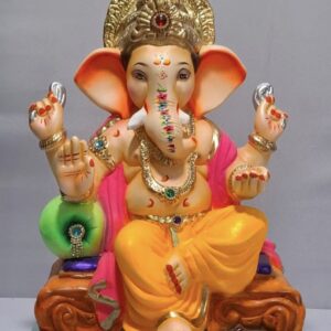 Single load Varadhasta Ganesh-Golden Yellow(D2-4)