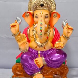 Varadhasta Ganesh-Metallic Violet(D2-47)