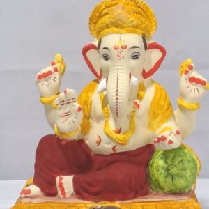 Peshvepose Ganesh-Red(MM-11)
