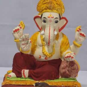 Peshvepose Ganesh-Red(MM-12)