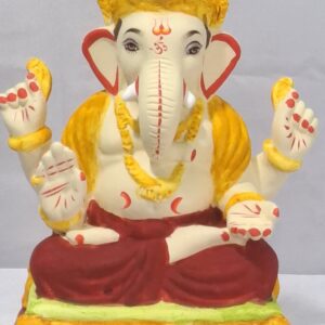 Padmasan Ganesh-Red(MM-7)