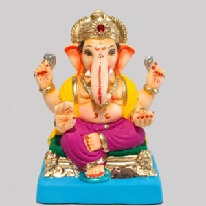 Varadhasta Ganesh(Rani Pink)-A2-028