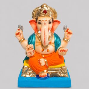 Varadhasta Ganesh(Orange)-A2-29