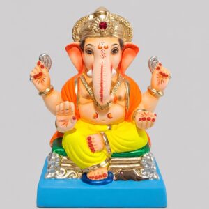 Varadhasta Ganesh(Lemon Yellow)-A2-31
