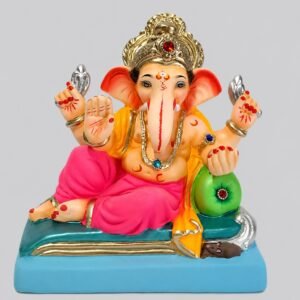 Peshave Pose Ganesh Single Load(Pink)-A3-021