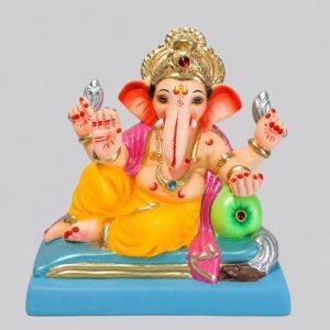Peshave Pose Ganesh Single Load(Mango Yellow Zeel)-A3-025