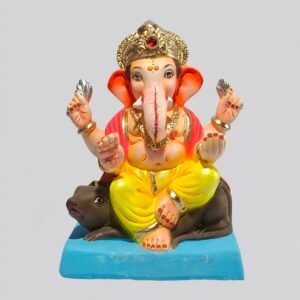 Mushak Vahan Ganesh (Lemon Yellow)-A3-046