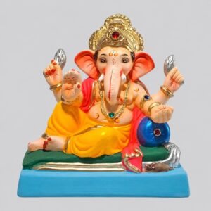 Peshave Pose Ganesh Single Load(Mango Yellow)-A3-058