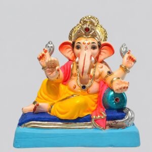Peshave Pose Ganesh Single Load(Mango Yellow)-A3-060